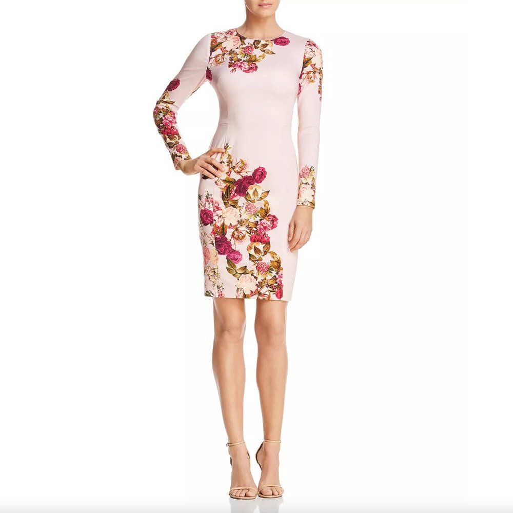 Black Halo - Lively Floral Rosabella Dress - Size 8
